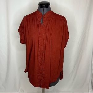 Urban Outfitters Silence + Noise Burnt Orange Top